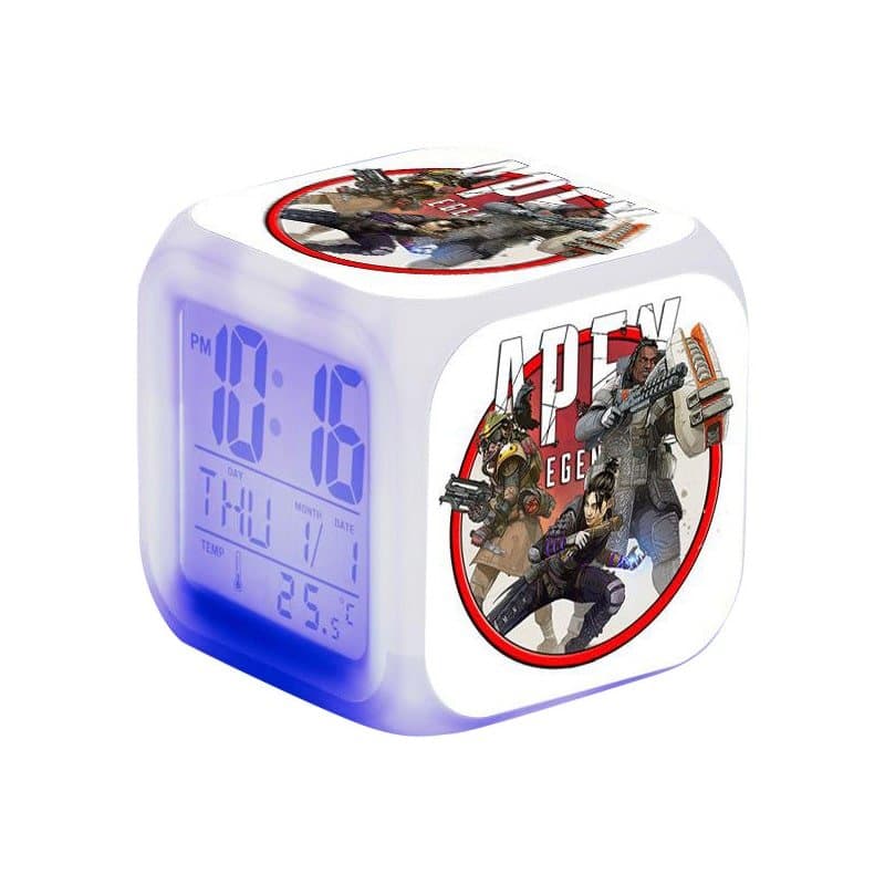 Digitalt Vækkeur - Apex Legends, Red Emblem