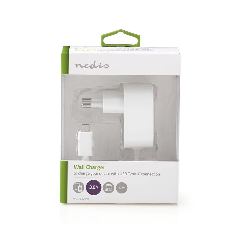 USB-C Vegglader - 3 A