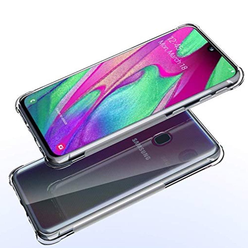 Samsung Galaxy A40 - Extra Tjocka Hörn Silikonskal