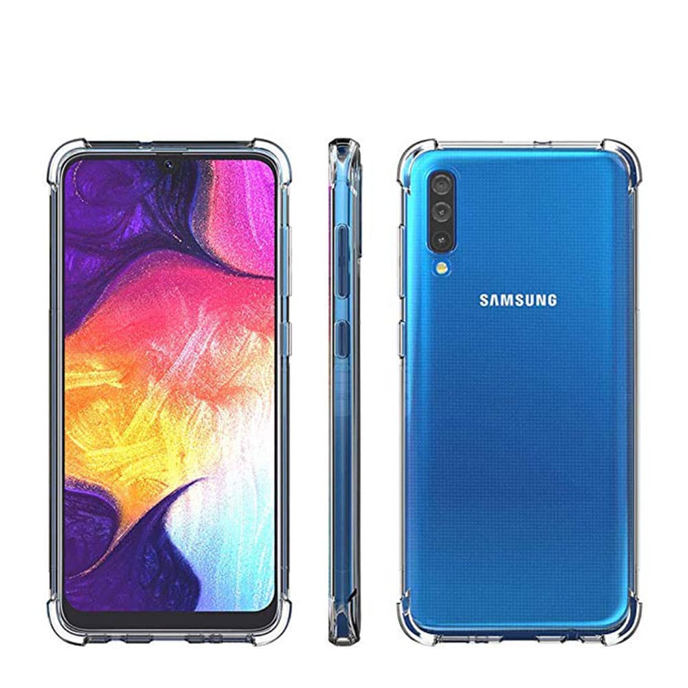 Stöttåligt Silikonskal (FLOVEME) - Samsung Galaxy A50