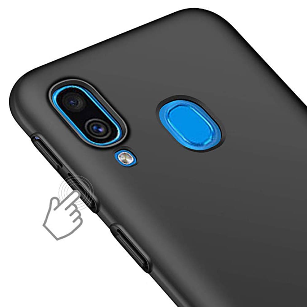 Samsung Galaxy A40 - Stilrent Mattbehandlat Silikonskal