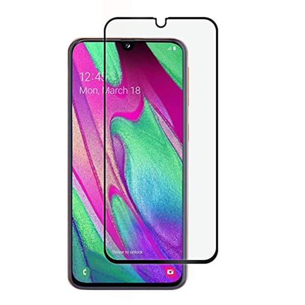 Skärmskydd 2.5D 2-PACK med Ram HD-Clear Screen-Fit Galaxy A50