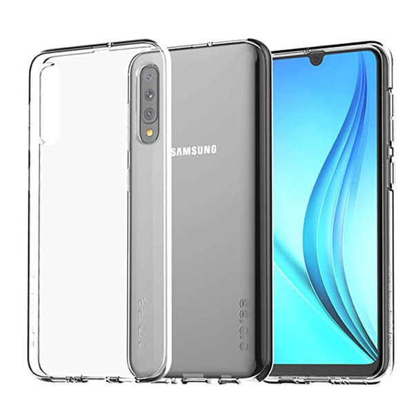 Skyddande Praktiskt Silikonskal - Samsung Galaxy A50