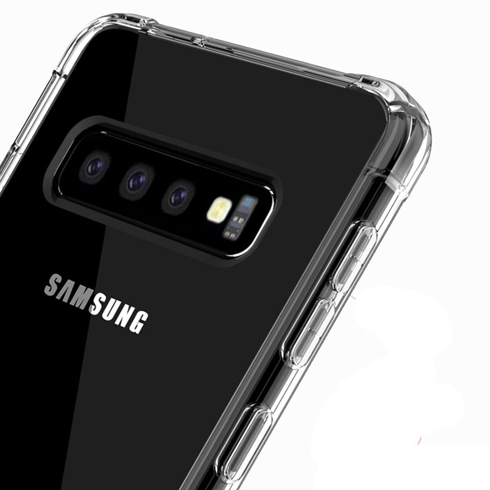 Samsung Galaxy S10 - Tunt Silikonskal med Airbagfunktion