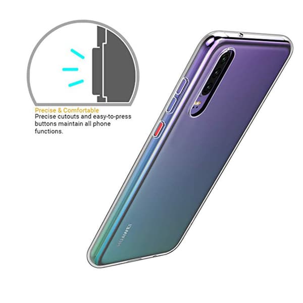 Huawei P30 - Skyddande Silikonskal FLOVEME