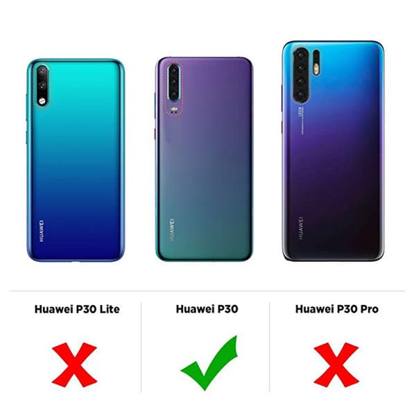 Huawei P30 - Skyddande Silikonskal FLOVEME