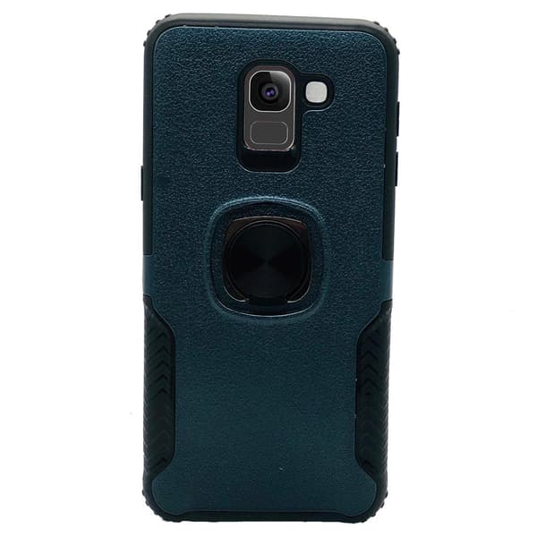 Smidigt Skal med Ringhållare - Samsung Galaxy A8 2018