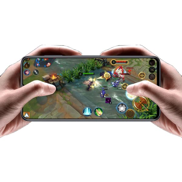 A10 Skärmskydd 2.5D 2-PACK med Ram HD-Clear ProGuard
