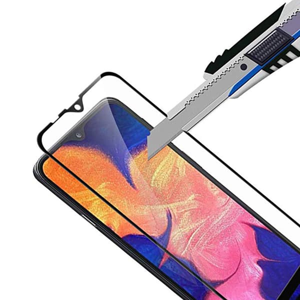 A10 Skärmskydd 2.5D 2-PACK med Ram HD-Clear ProGuard