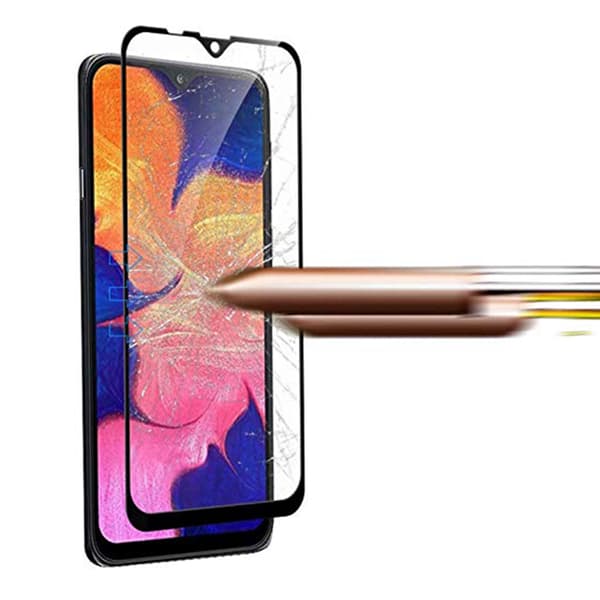 A10 Skärmskydd 2.5D 2-PACK med Ram HD-Clear ProGuard