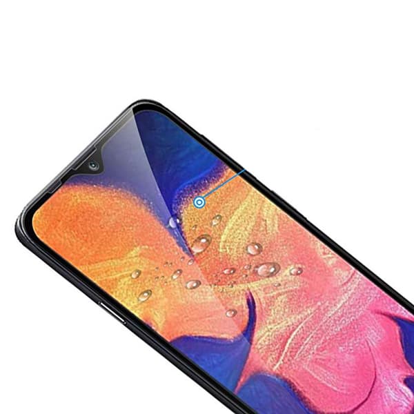 A10 Skärmskydd 2.5D 2-PACK med Ram HD-Clear ProGuard