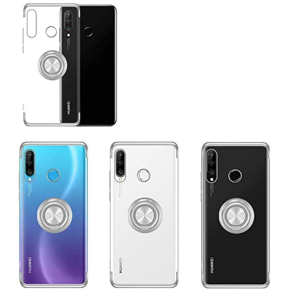 Huawei P30 Lite - Exklusivt Skyddande Skal (Ringhållare)