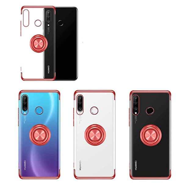 Huawei P30 Lite - Exklusivt Skyddande Skal (Ringhållare)