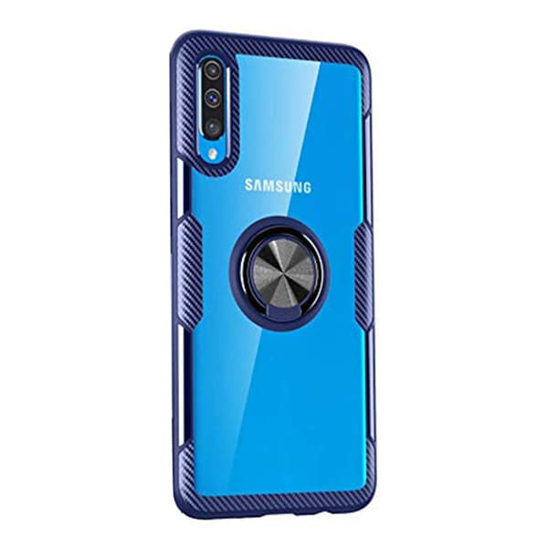 Kraftfullt Skal med Ringh�llare - Samsung Galaxy A50