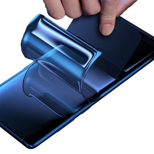 Mjukt Nanoglas S10 - Fram- + Baksida Skärmskydd HD-Clear
