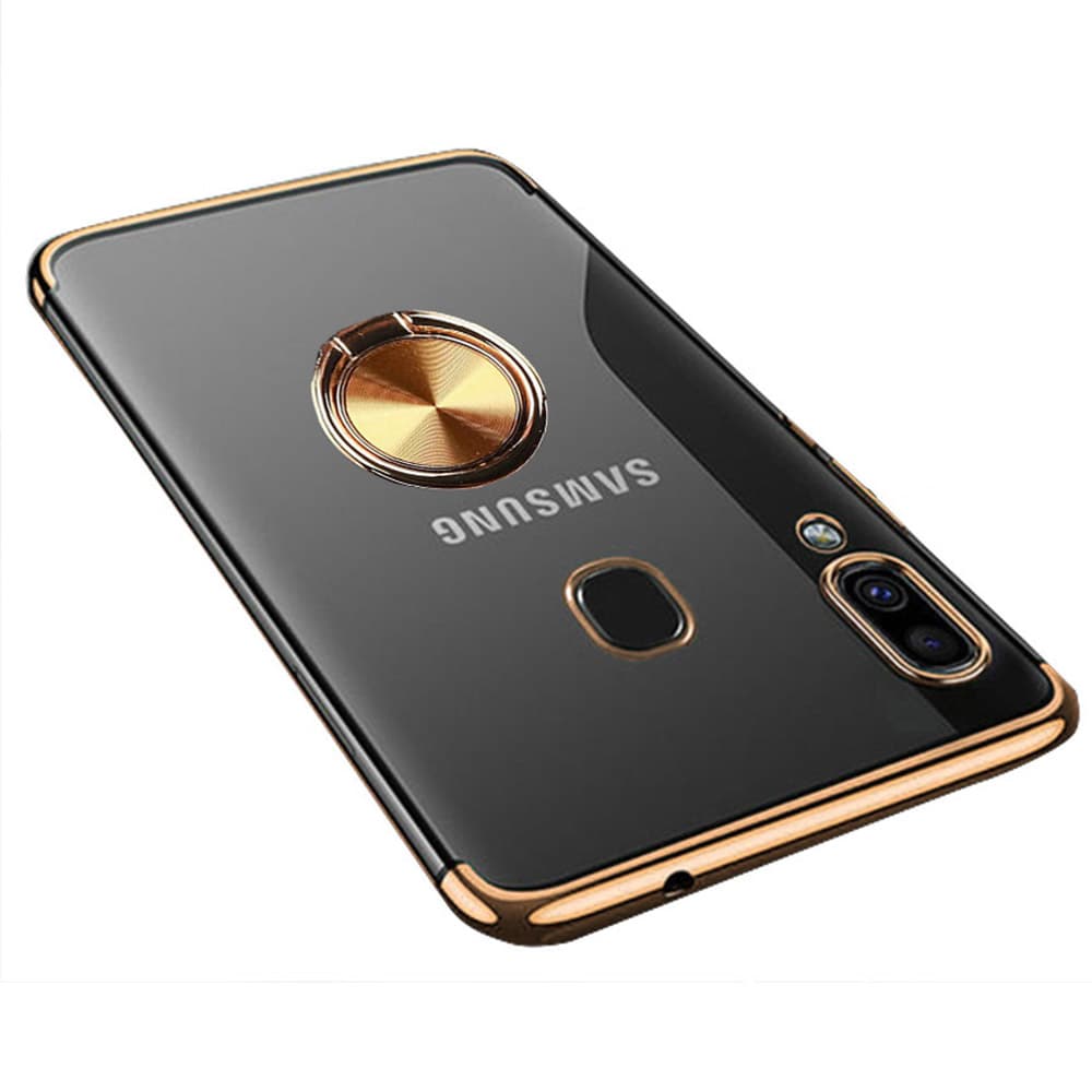 Exklusivt Floveme Skal med Ringhållare - Samsung Galaxy A20E