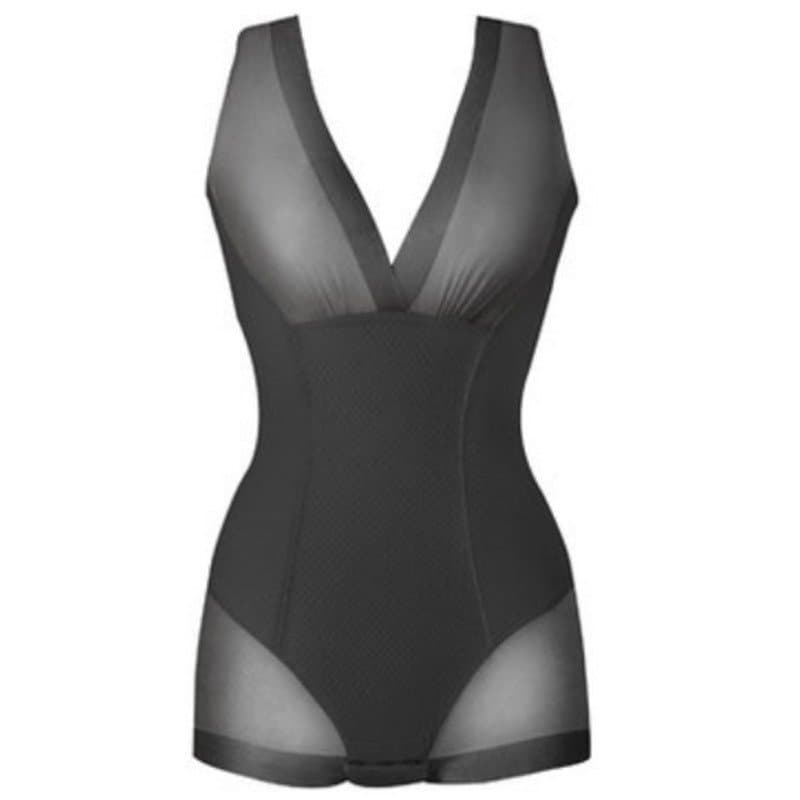 Shapewear Body Shaping undertøy, Svart - Størrelse XXL