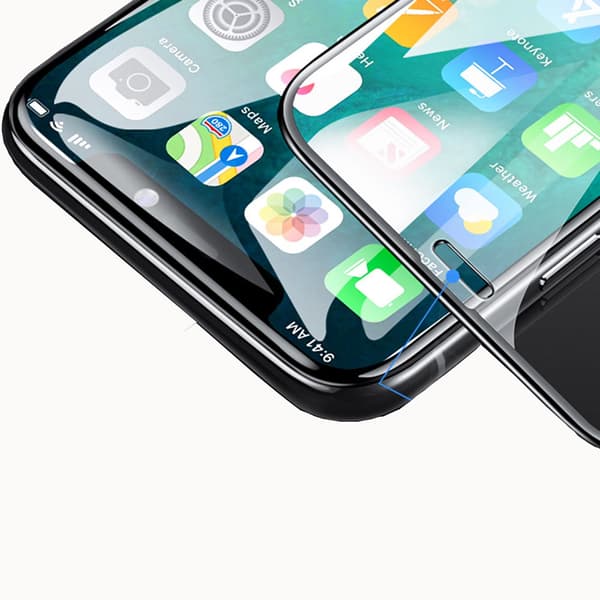 3D 3-PACK Skärmskydd iPhone XR HD-Clear 9H ProGuard