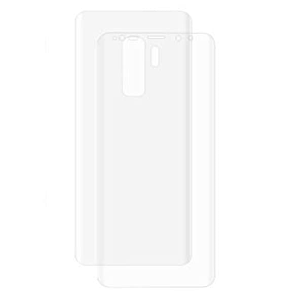 S9+ Skärmskydd Fram- & Baksida 9H Nano-Soft HD-Clear