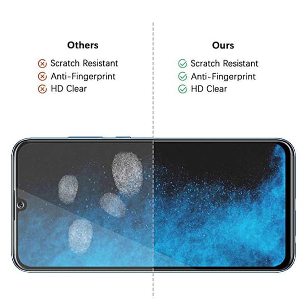 Skärmskydd 2.5D 4-PACK Ram 9H HD-Clear Screen-Fit Honor 10 Lite