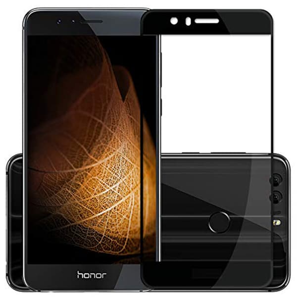 Skärmskydd 2.5D 2-PACK med Ram 9H HD-Clear Screen-Fit Honor 8