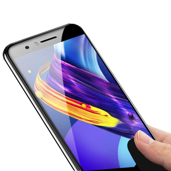 Skärmskydd 2.5D 2-PACK med Ram 9H HD-Clear Screen-Fit Honor 8