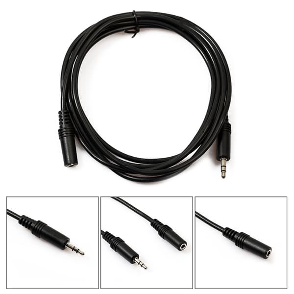 3M AUX Kabel SVART