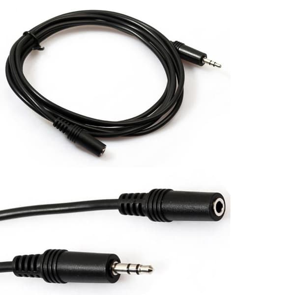 3M AUX Kabel SVART