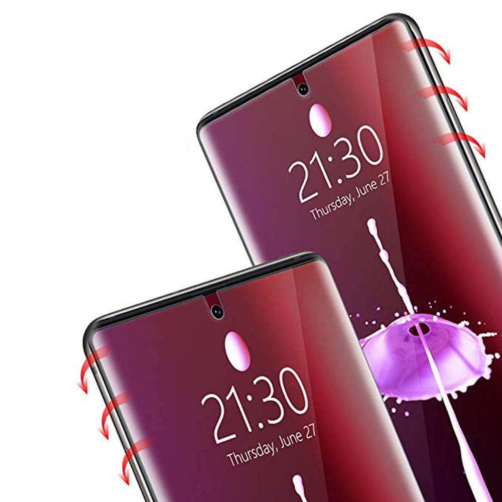 Note 10+ 3-PACK Skärmskydd 9H Nano-Soft Screen-Fit HD-Clear