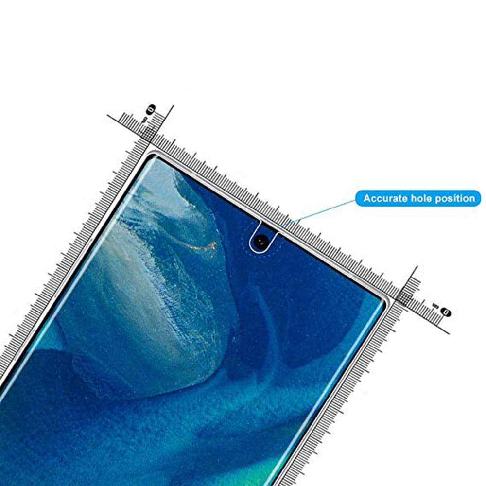 Note 10+ 3-PACK Skärmskydd 9H Nano-Soft Screen-Fit HD-Clear