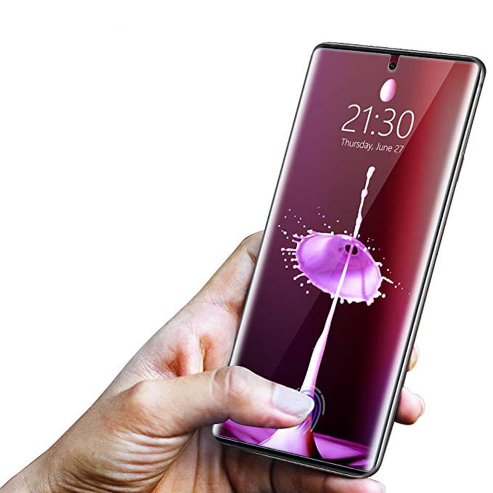 Note 10+ Skärmskydd 9H Nano-Soft Screen-Fit HD-Clear