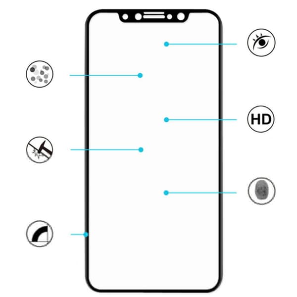 iPhone 11 (HuTechs) Carbon-Sk�rmskydd