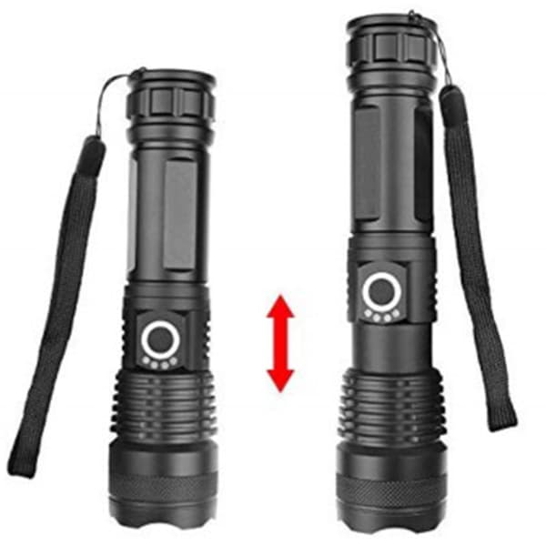 Praktiskt XHP50 LED Ficklampa