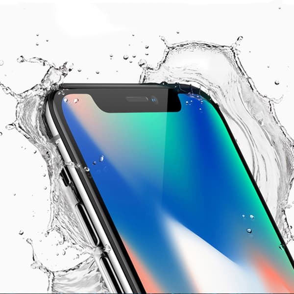 iPhone XS Max Skärmskydd 5-PACK 2.5D med Ram 9H HD-Clear