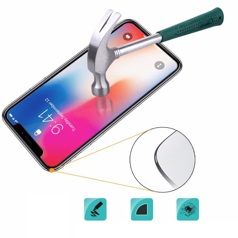 ProGuard iPhone X/XS 10-PACK Skärmskydd Standard 9H HD-Clear