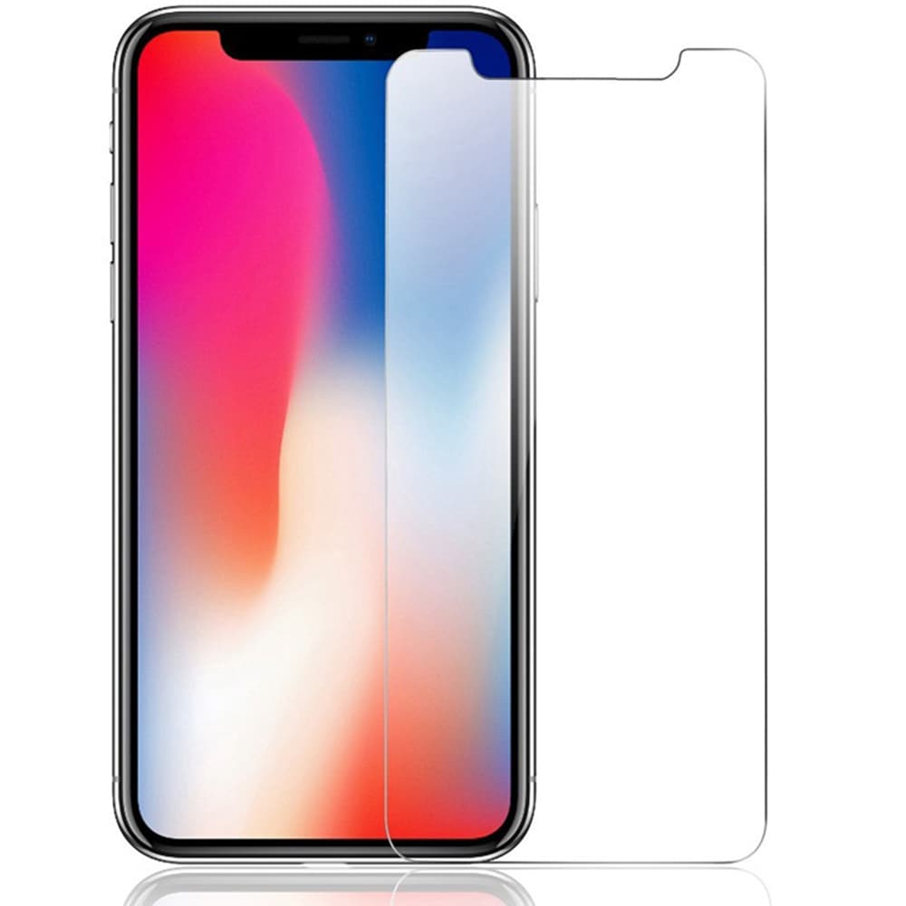 iPhone X/XS Skärmskydd 4-PACK Standard 9H Screen-Fit HD-Clear