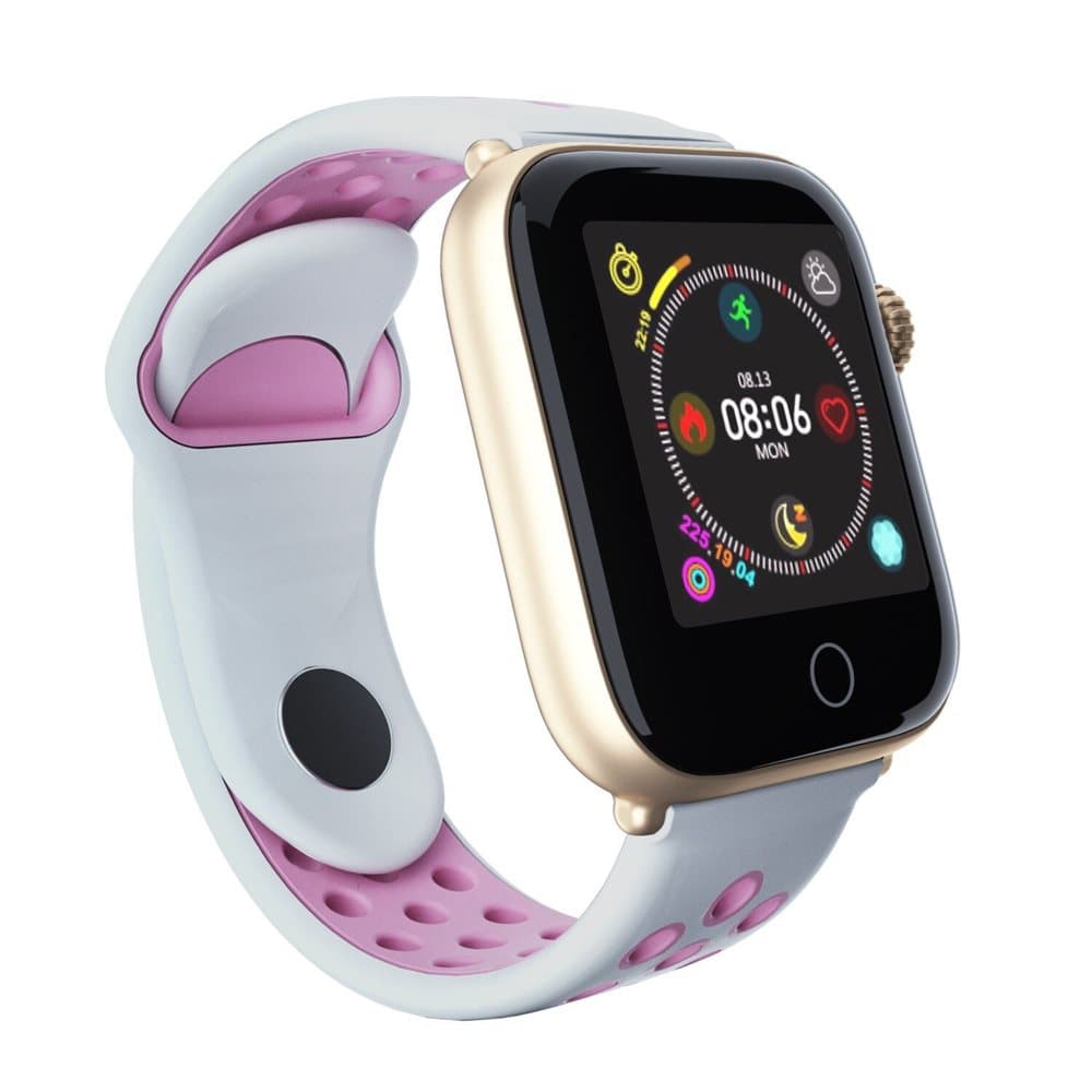 Z7 Smartwatch - Guld og Lyserød