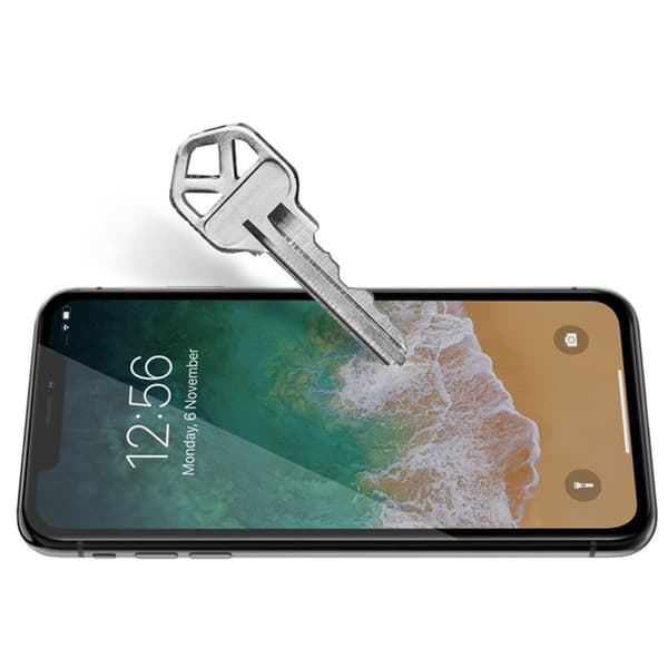 D:fence Skärmskydd (2-PACK) till iPhone XS Max (Ram)