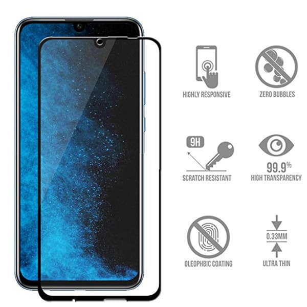 ProGuard Honor 20 Lite Skärmskydd 2.5D Ram 9H HD-Clear