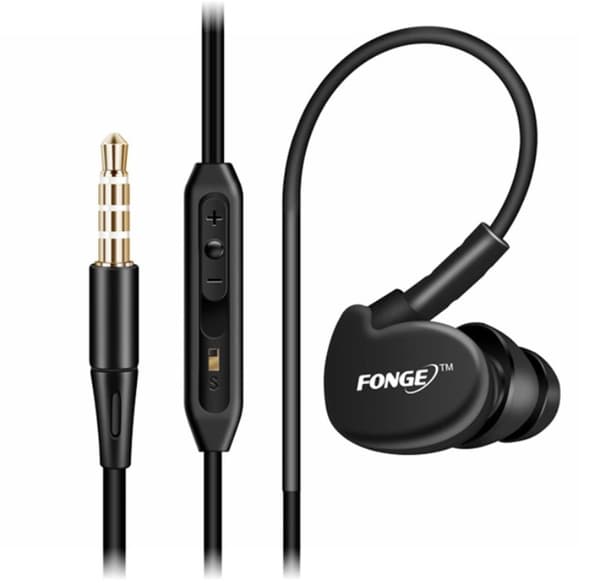 FONGE Sport In-ear Hörlurar med Mic (Earphone)