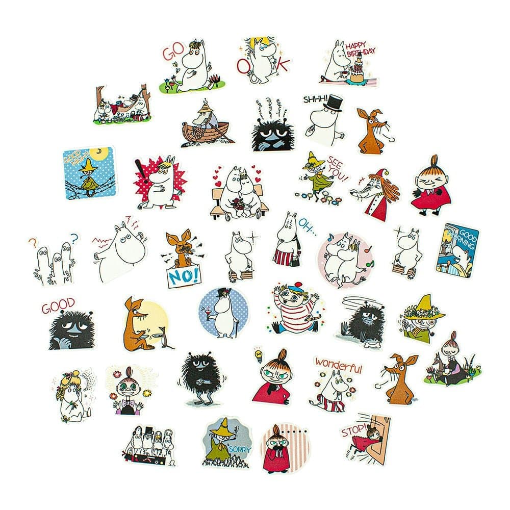 Klistermærker - Mumin