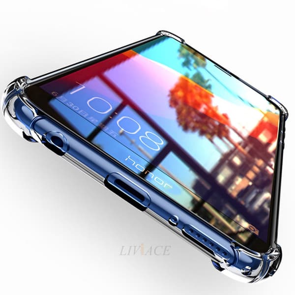 Huawei Y6 2018 - Skyddande Silikonskal Tjocka Hörn FLOVEME