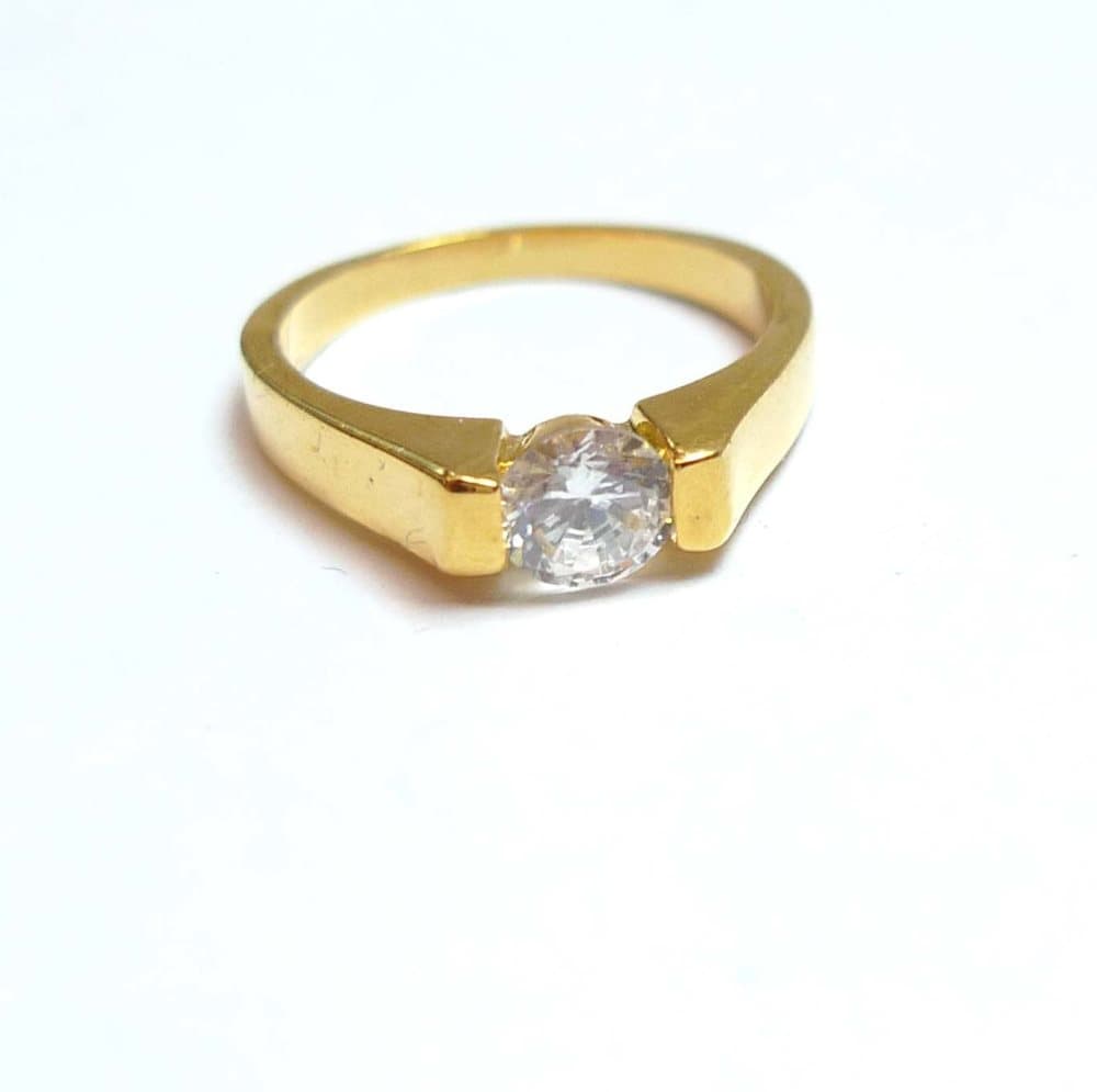 Ring 14K Gulddoublé 17mm
