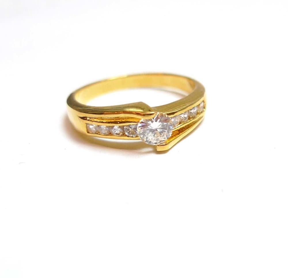 Ring 14K Gulddoublé 17mm