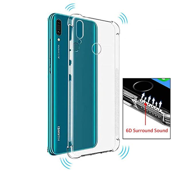 Huawei P Smart 2019 - St�td�mpande Floveme Silikonskal