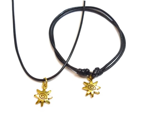 Halsband & Fotband Sol med Öga