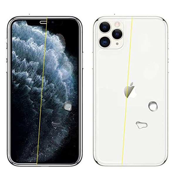 iPhone 11 Pro Max 2-PACK Baksida Sk�rmskydd 9H HD-Clear