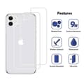 Miniatyrbild 4 av 11: Baksida Skärmskydd iPhone 11 3-PACK 9H Screen-Fit ProGuard