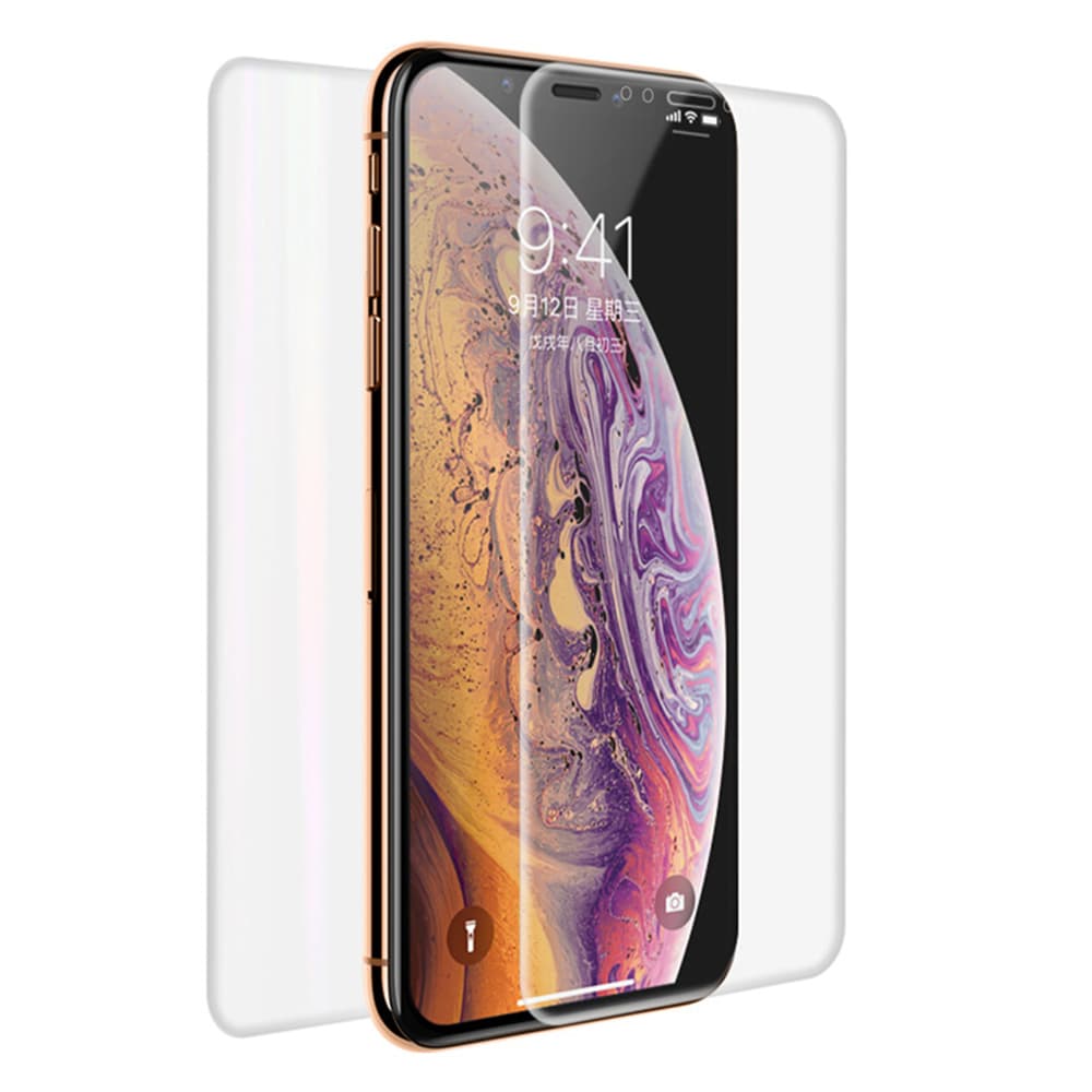 Fram- & Baksida iPhone 11 Pro Max 2-PACK Skärmskydd 9H ProGuard