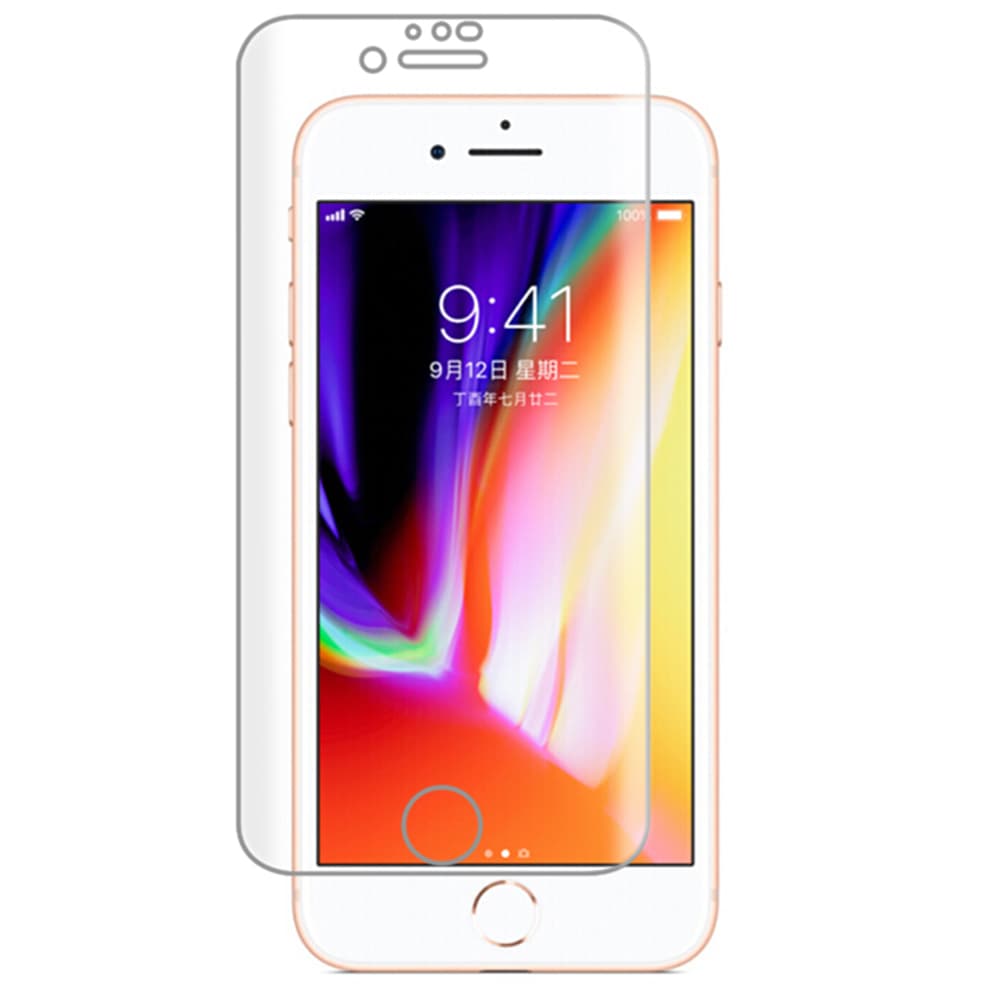 iPhone 8 2-PACK Skärmskydd 9H 0,2mm Nano-Soft HD-Clear